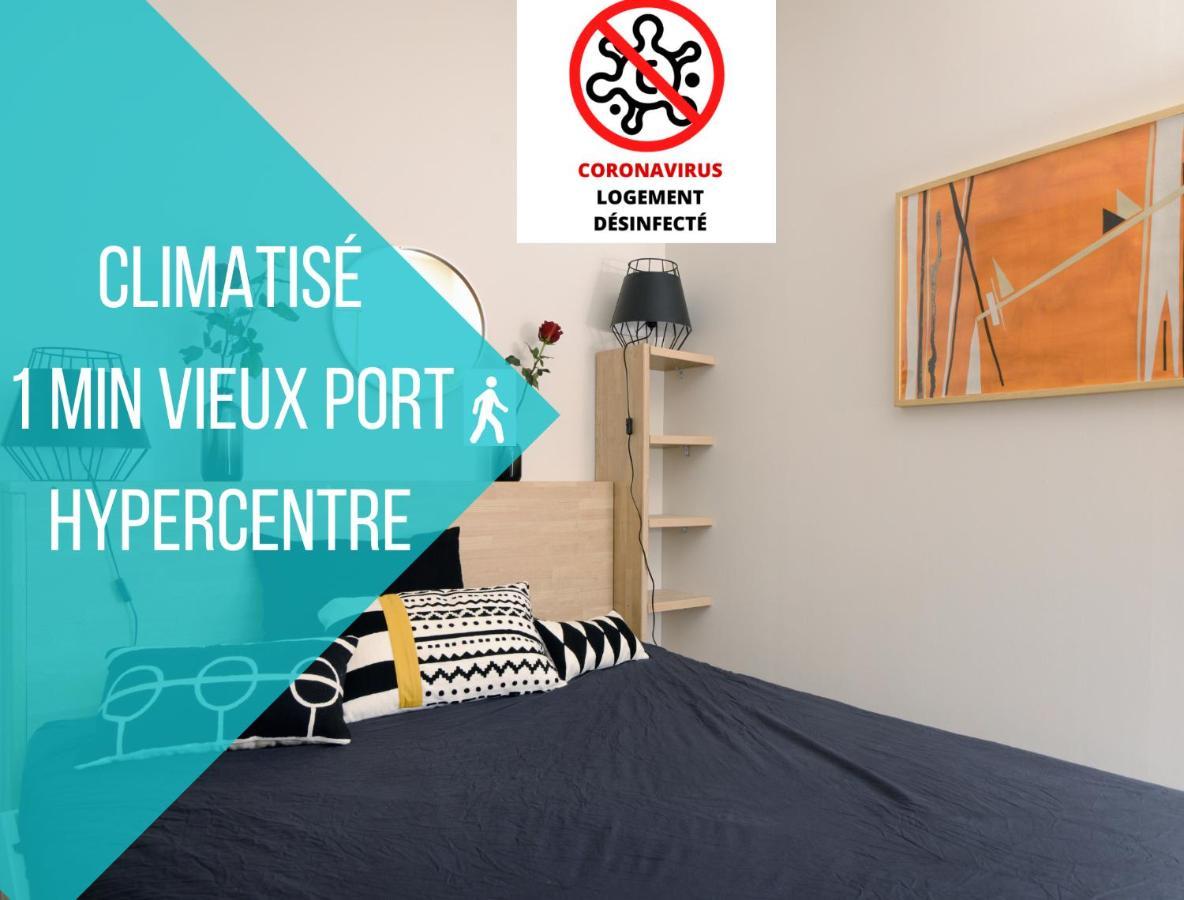 Uniqueappart T4- Hypercentre -Climatise-3 Chambres Marseille Eksteriør billede